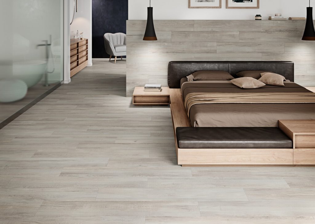 Parquet Fresno 8" x 48" Rectified Porcelain from Garden State Tile