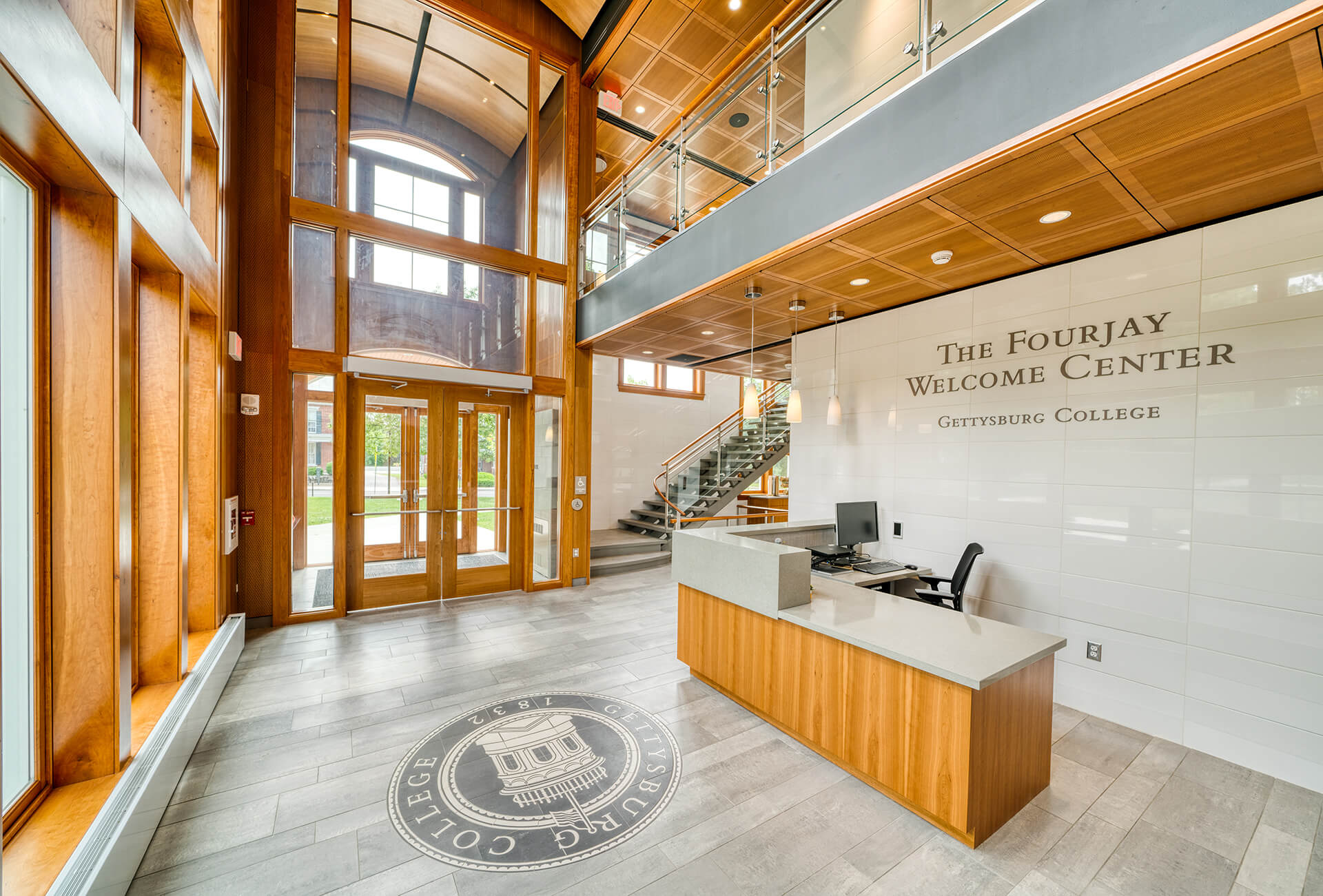 Case Study: Gettysburg College Admissions Building | Garden State Tile