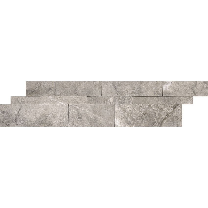 Ritz Gray Splitface Ledger 6" x 24"