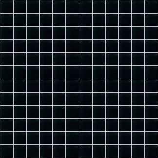 Black Magic 1" x 1" Mosaic