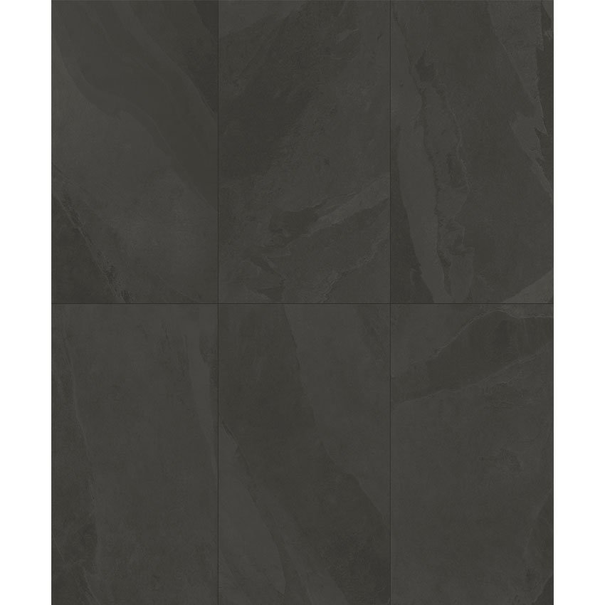 Ardosia Rail Black 12 x 24 Rectified from Garden State Tile