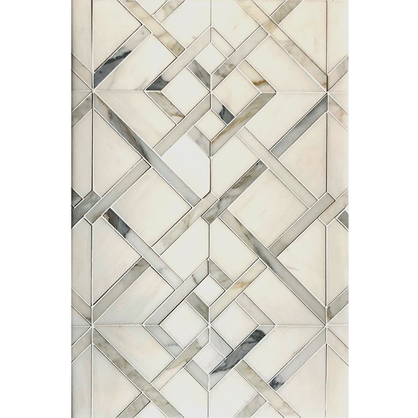 Rustica Mini Highlands 12 in. x 12 in. Porcelain Mosaic Tile (1.0 sq.  ft./Each)