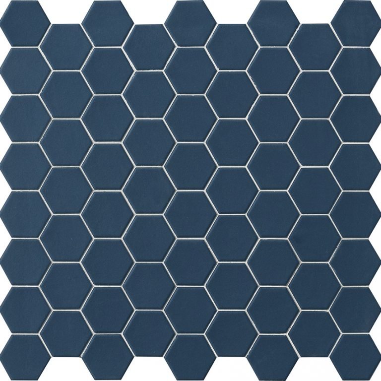 Hexa Deep Navy Hex Mosaics 12