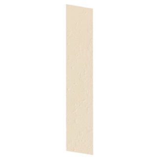 Bone 4" x 22" Chevron Unglazed