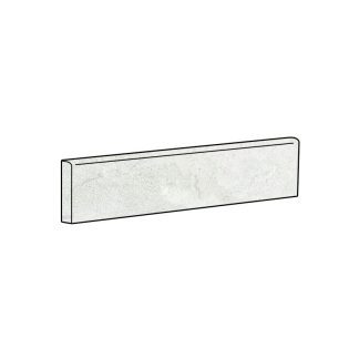 White 2 7/8" x 32" Bullnose Soft