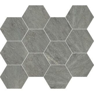 Bardiglio Hexagon Mosaic