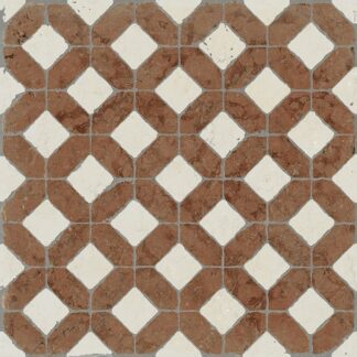 Domus Aurea Rosso 24" x 24"