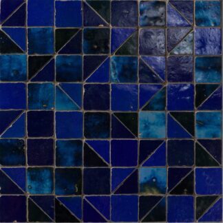 Mer Blend 2X2 Raya Tumbled Mosaic