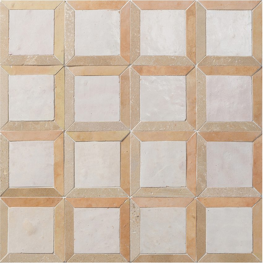 Latte Ostia Pattern Mosaic