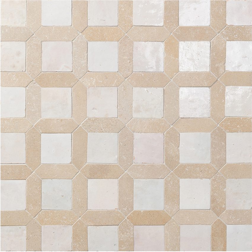 Latte Palermo Pattern Mosaic