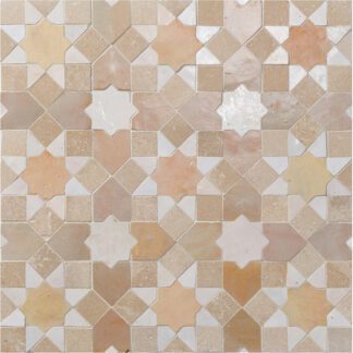 Latte Tangiers Pattern Mosaic