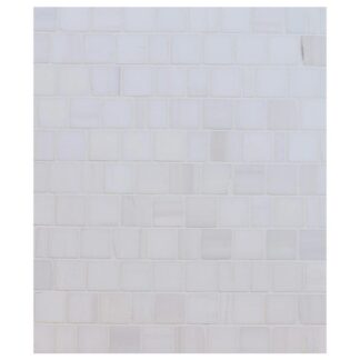 Glacier White 12" x 12" Mosaic 005 Joint Honed