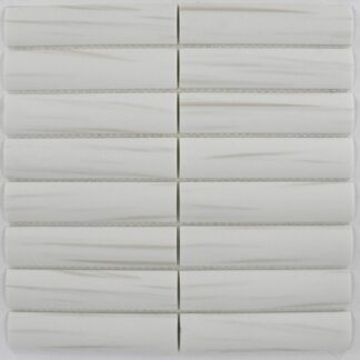 Bianco 1 3/8X5 3/4 Linear Mosaic