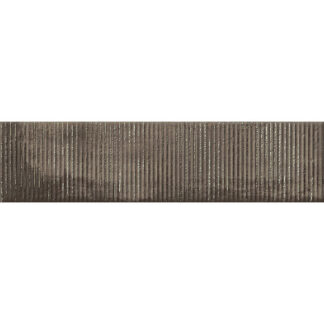 Pewter Deco 4X16 Brick Press Matte 8mm