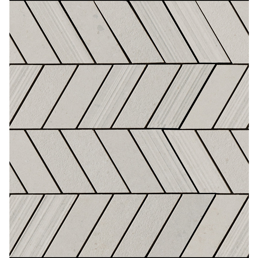 Grey Mos. Chevron Mix 12.5 X 13