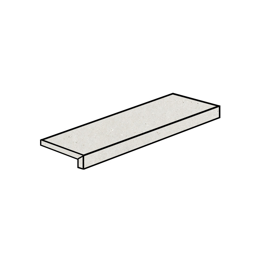 White Elemento L Angolare 1 3/4X6.5X24