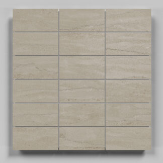 Greige 2X4 Stacked Mosaic Unpolished