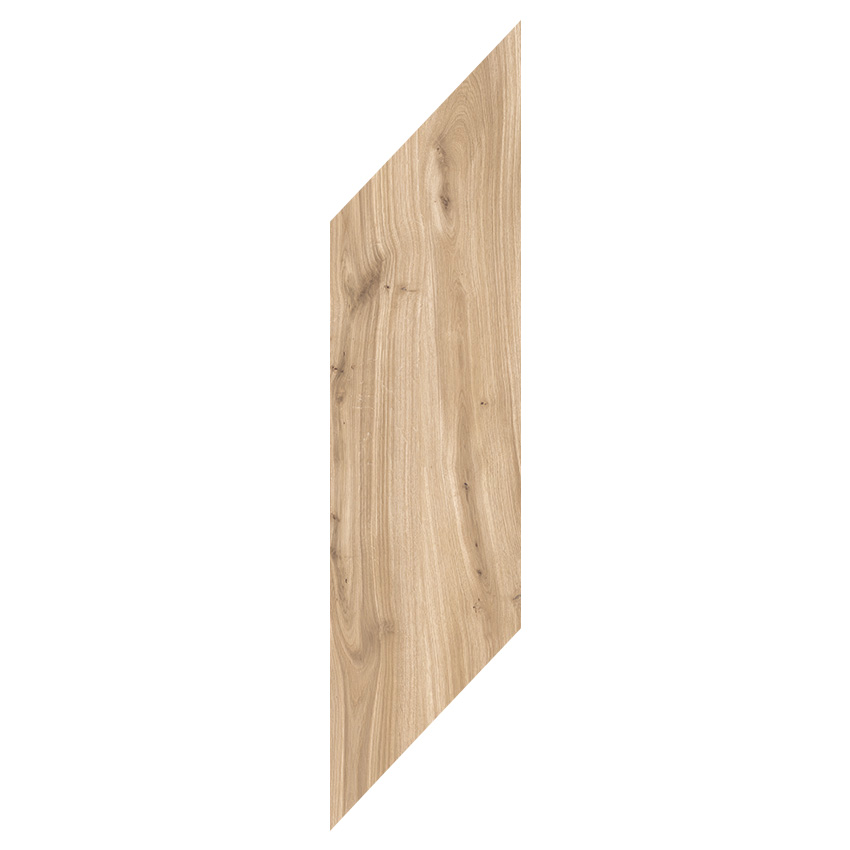 Beige A+B 3X18 Chevron Matt