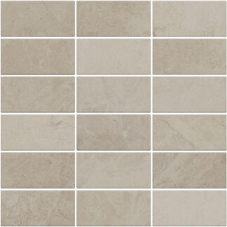 Strata Beige 2X4 Stacked Mos Feathersoft