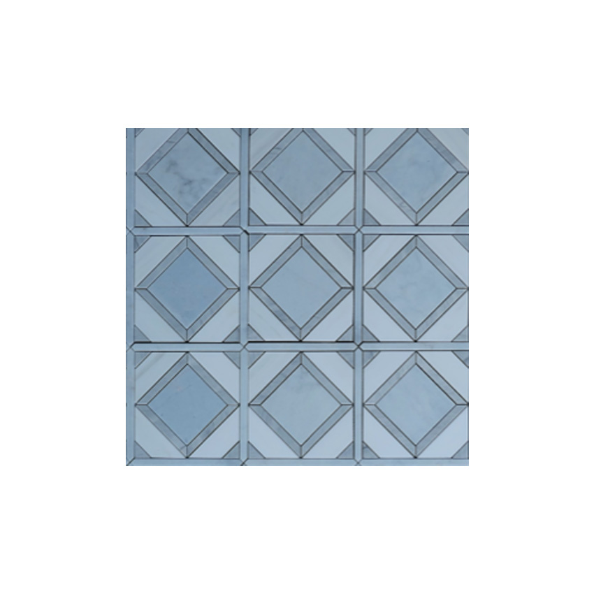 DOLOMITE / LAIS GRAY / LEYTE BLUE 11.9"X11.9"