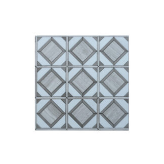 THASSOS / ATHENS GRAY / WOOD BEIGE 11.9"x11.9"