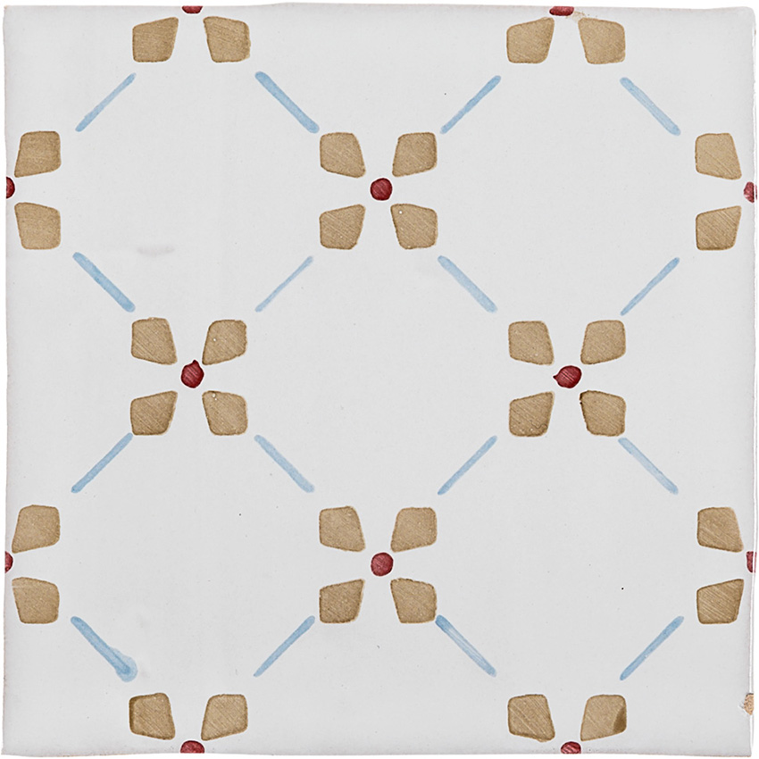 Walnut 4X4 Rosetta Deco Glossy