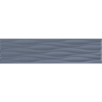Indigo Ripple 4"X16" Matte Pressed