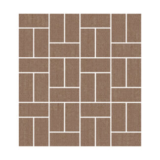 Suede 1.5X3 Mosaics Nat
