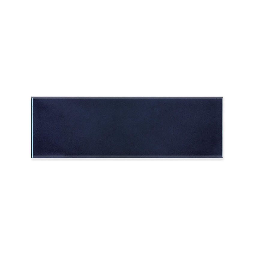 Navy 4"X12" Glossy Pressed