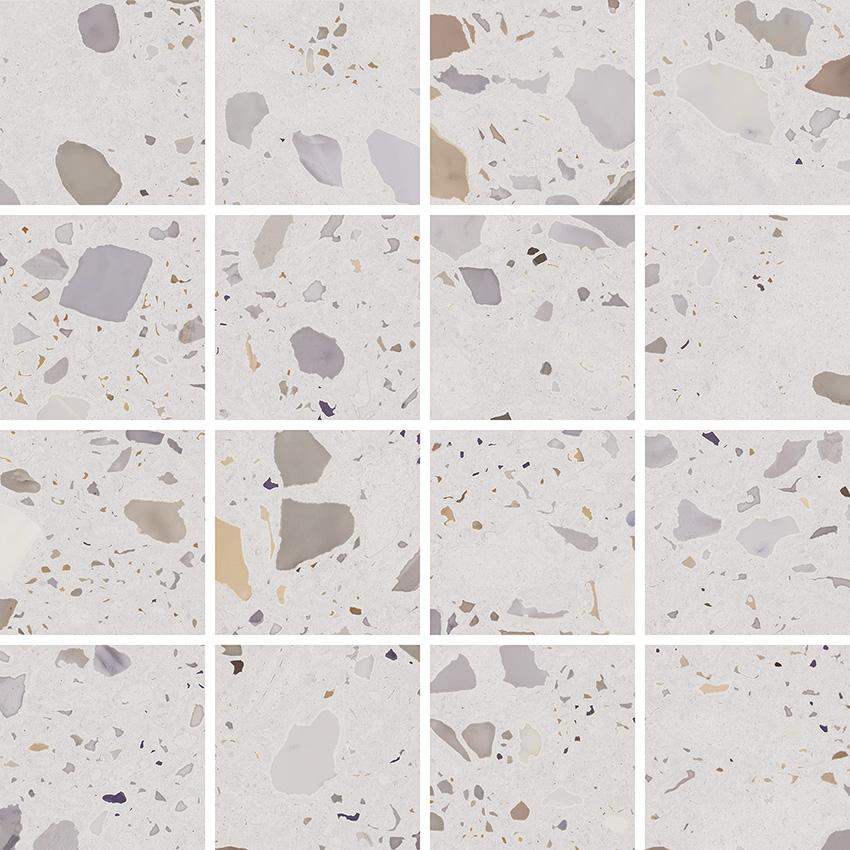 Ambient White Mosaics Nat