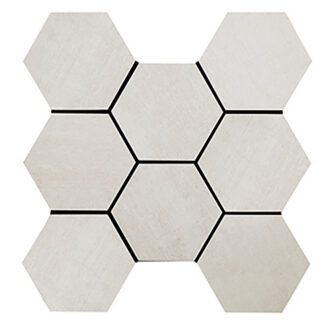 NOBLE PLATINUM HEX MOSAIC UNPOLISHED
