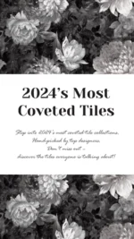 ✨ 2024’s most talked-about tiles are here! ✨
Our design community has spoken — the Aesthetica, Stick, Origins, and Dimension Collections are defining this year’s spaces. From modern lines to timeless textures, these tiles are shaping the designs we love.