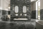 🌊 Flowing beauty, timeless texture. The River porcelain collection captures the natural erosion of river rock, blending smooth surfaces with rich layers of sediment. Choose from velvety Soft or luxe Lucido finishes for a natural stone look. ✨